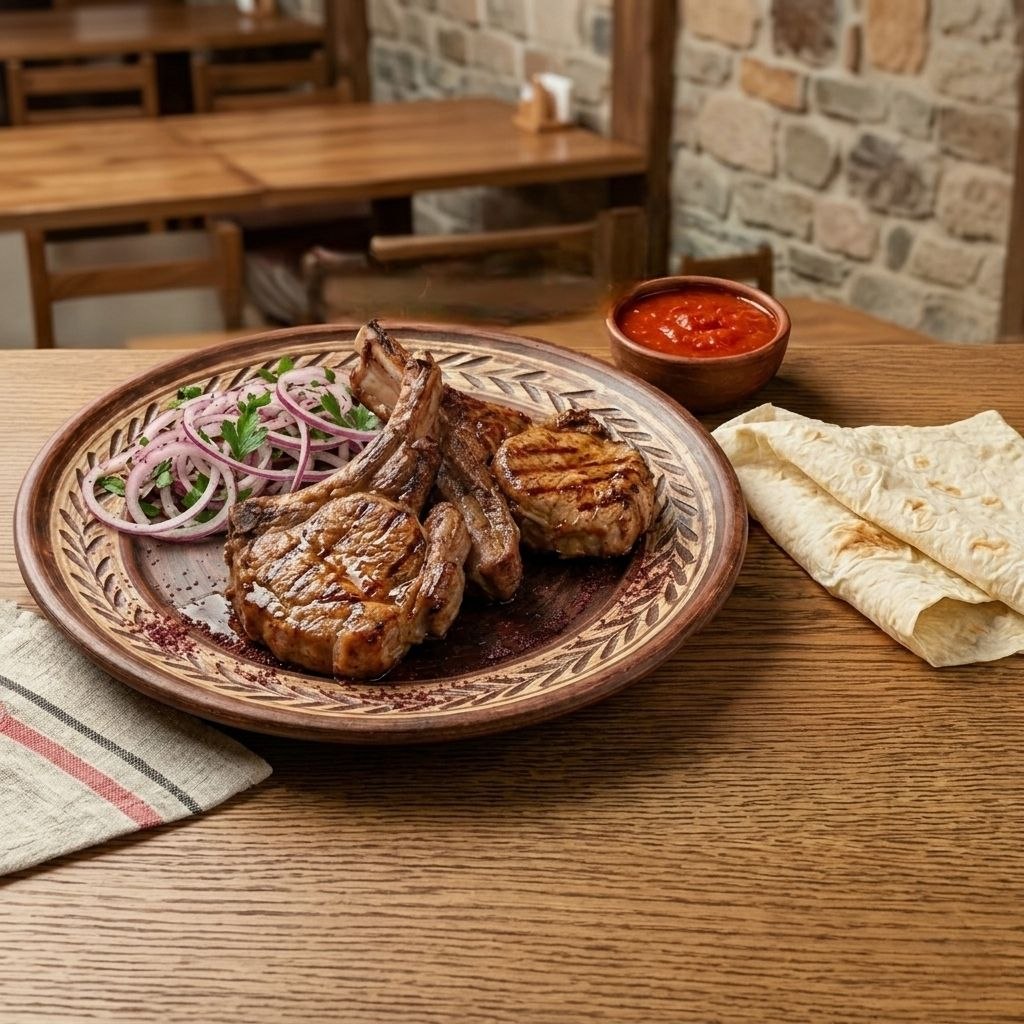 Шашлык из свинины (Корейка)